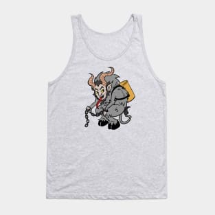 Krampus in Dark Grey Tank Top